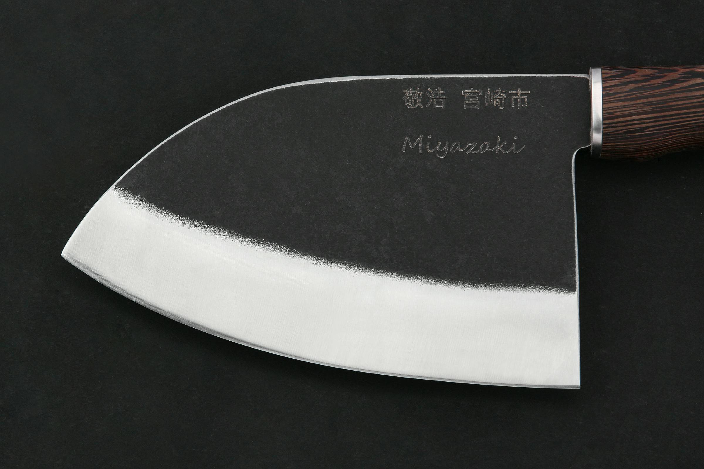 TAKAHIRO MIYAZAKI - Cleaver Okii (Hackbeil) ,Geschmiedeter Werkzeugstahl 3,8MM TAKAHIRO MIYAZAKI