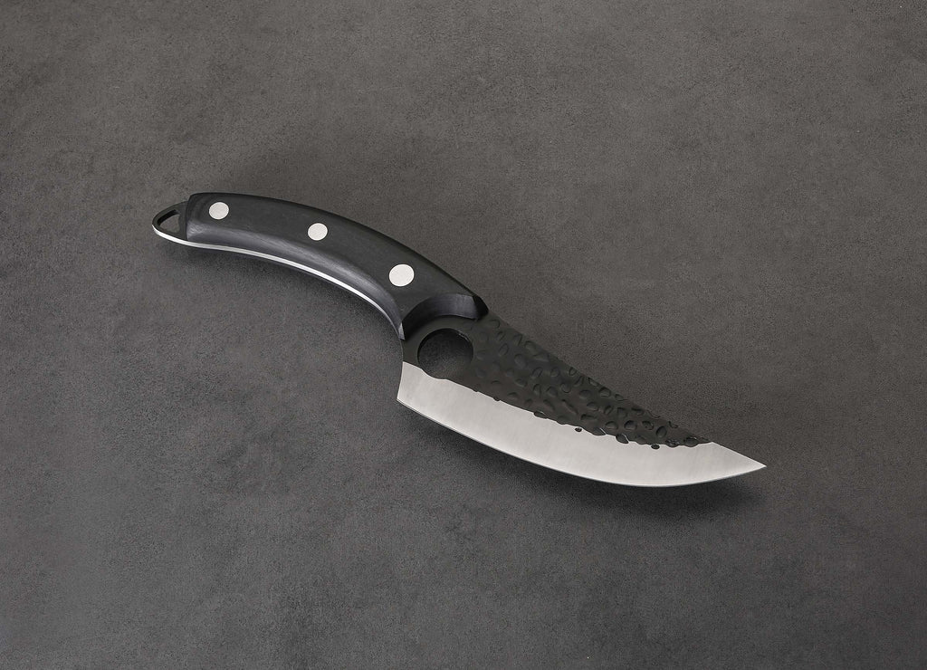 IZUMI ICHIAGO Outdoor Küchenmesser , Schwarzes Pakkaholz IZUMI ICHIAGO