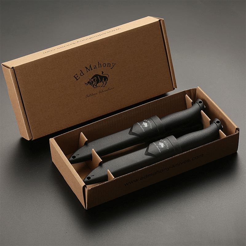 Ed Mahony Swedish Jagdmesser Elk Master Schwarz,Doppelpack' ED MAHONY