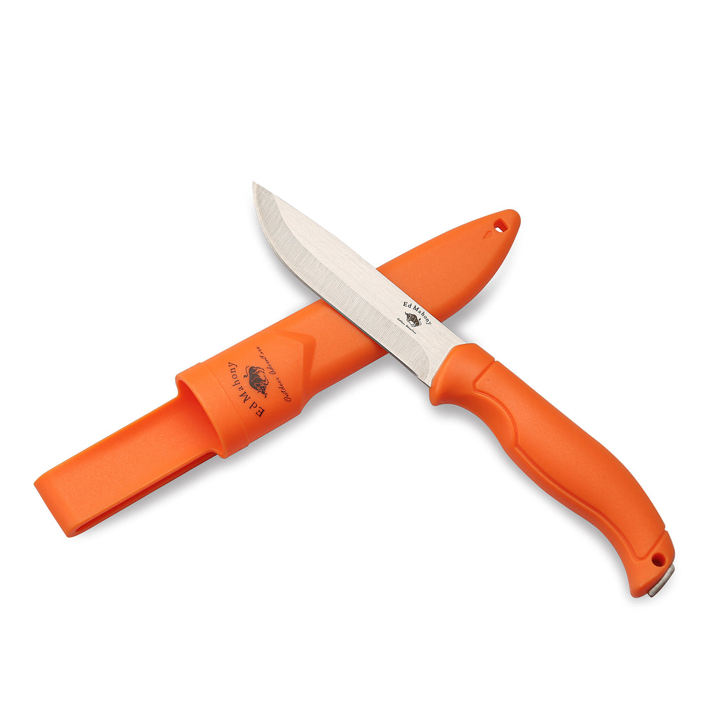 Ed Mahony Swedish Jagdmesser Elk Master Orange Doppelpack. ED MAHONY