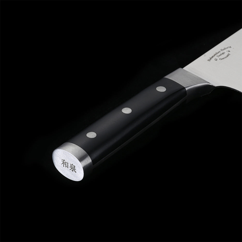 IZUMI ICHIAGO Nakiri (Gemüsemesser) , Tecaran® Griff , "Professional Chefmesser" IZUMI ICHIAGO