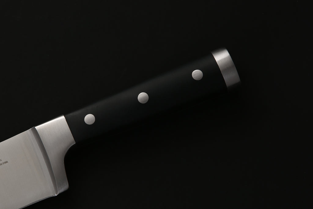 IZUMI ICHIAGO Santoku Fisch-, Fleisch- und Gemüsemesser,  aus Japanese High Carbon Edelstahl, Griff aus Tecaran IZUMI ICHIAGO