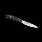 Katahiro Kubota SENSES 3.5" Petty Schälmesser, VG-10 Edelstahl und 66 Lagen Damast mit brüniertem Finish mit Ebenholz-Griff KATAHIRO KUBOTA