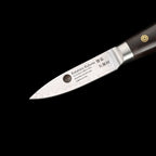 KATAHIRO KUBOTA SENSE 3-tlgs.  Kochmesser Damast set mit Bambus Magnetmesserhalter und Wasserschleifstein, 3.5"Petty Schälmesser + 5" Santokumesser +  6" Kochmesser,Japanischer VG-10 damast Edelstahl mit  Griff Ebenholz KATAHIRO KUBOTA