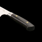 KATAHIRO KUBOTA SENSE 3-tlgs.  Kochmesser Damast set mit Bambus Magnetmesserhalter und Wasserschleifstein, 3.5"Petty Schälmesser + 5" Santokumesser +  6" Kochmesser,Japanischer VG-10 damast Edelstahl mit  Griff Ebenholz KATAHIRO KUBOTA