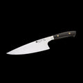 Katahiro Kubota SENSES 8" Kochmesser, VG-10 Edelstahl und 66 Lagen Damast mit brüniertem Finish mit Ebenholz-Griff KATAHIRO KUBOTA