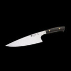 Katahiro Kubota SENSES 8" Kochmesser, VG-10 Edelstahl und 66 Lagen Damast mit brüniertem Finish mit Ebenholz-Griff KATAHIRO KUBOTA