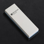 Miyazaki Kodawari 3 tlg. Santokumesser set mit Magnetmesserhalter & Wasserschleifstein, Griff aus Pakkaholz grün TAKAHIRO MIYAZAKI