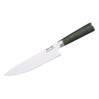 Miyazaki Kodawari Kochmesser 8 inch,  Griff aus Pakkaholz grün TAKAHIRO MIYAZAKI