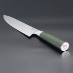 Miyazaki Kodawari Kochmesser 8 inch,  Griff aus Pakkaholz grün TAKAHIRO MIYAZAKI