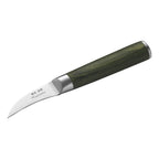 Miyazaki Kodawari Tournier Obstmesser 2.3 inch, Griff aus Pakkaholz grün TAKAHIRO MIYAZAKI