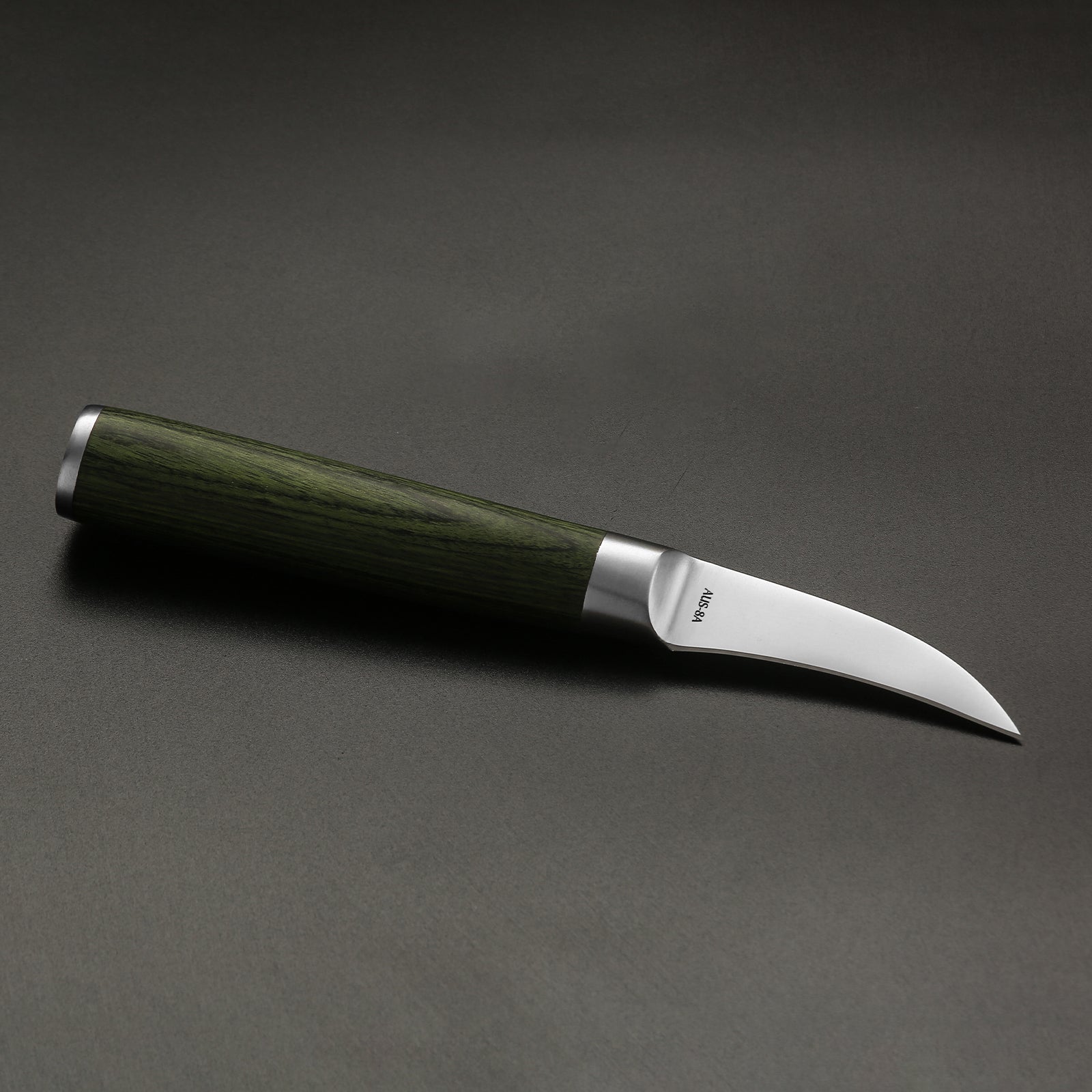 Miyazaki Kodawari Tournier Obstmesser 2.3 inch, Griff aus Pakkaholz grün TAKAHIRO MIYAZAKI
