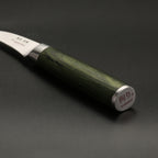 Miyazaki Kodawari Tournier Obstmesser 2.3 inch, Griff aus Pakkaholz grün TAKAHIRO MIYAZAKI