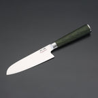 Miyazaki Kodawari 3 tlg. Kochmesser set mit Magnetmesserhalter & Wasserschleifstein, Griff aus Pakkaholz grün TAKAHIRO MIYAZAKI
