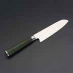 Miyazaki Kodawari Santokumesser 5 inch, Griff  aus Pakkaholz  grün TAKAHIRO MIYAZAKI