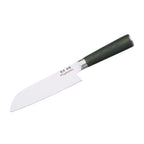 Miyazaki Kodawari Santokumesser 7 inch, Griff aus Pakkaholz grün TAKAHIRO MIYAZAKI
