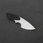 PUMA IP/ Ed Mahony  Kleiner Keiler, G10 Schwarz Glasfaser Karbon, mit Kydexscheide Halskette ED MAHONY