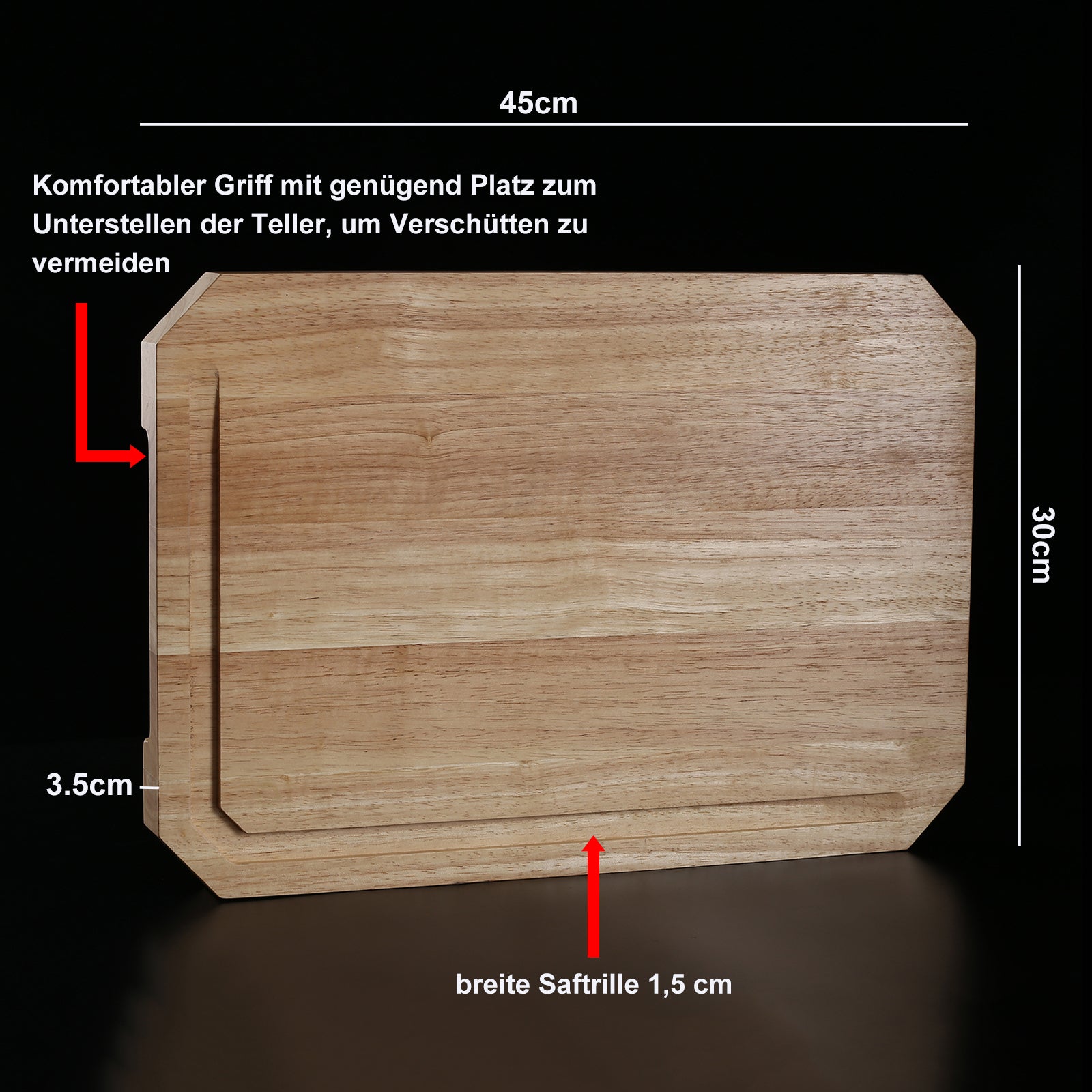 IZUMI ICHIAGO Schneidebrett - Para-Holz Thailand mit linen oil IZUMI ICHIAGO